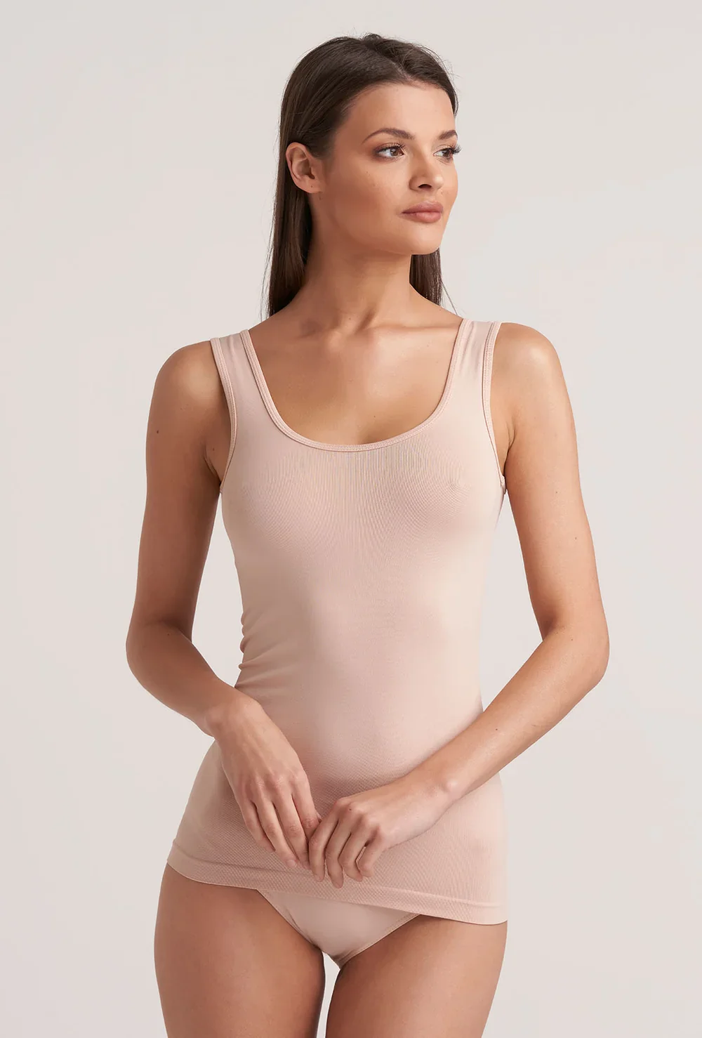 2-pak koszulek Tank top na grubych ramiączkach Q-Eko - Image 2