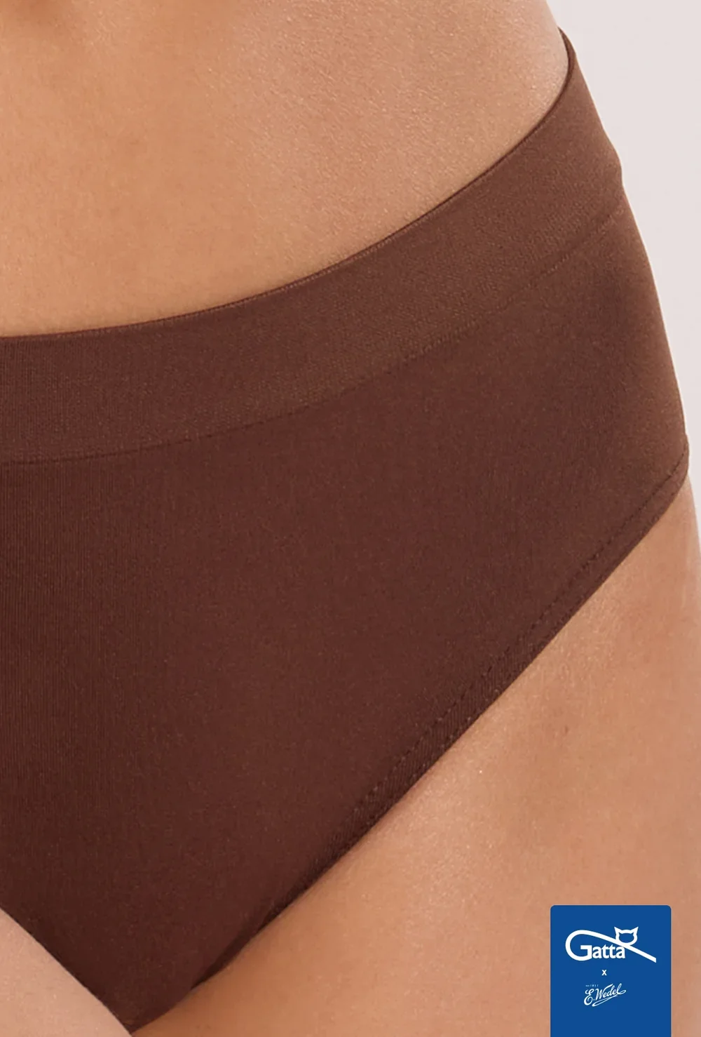 3-pak majtek o fasonie bikini w odcieniach czekolady – Gatta x Wedel - Image 11
