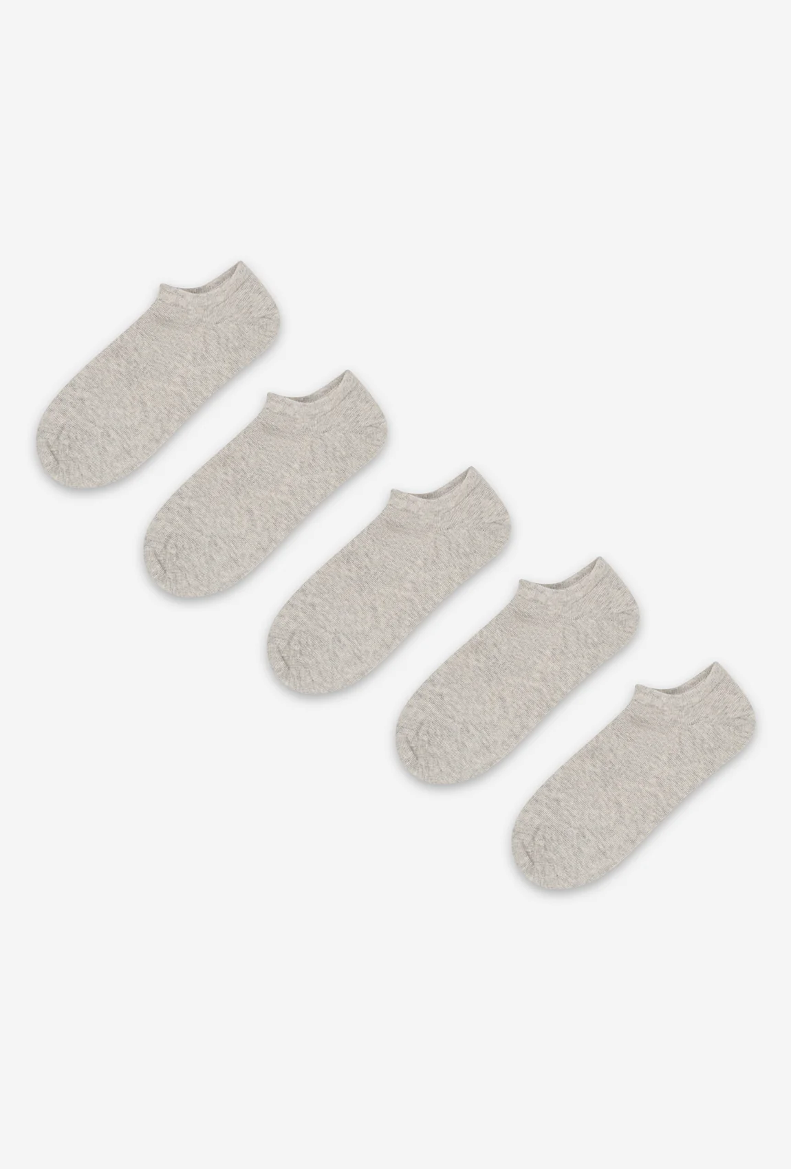 5-pak gładkich stopek unisex