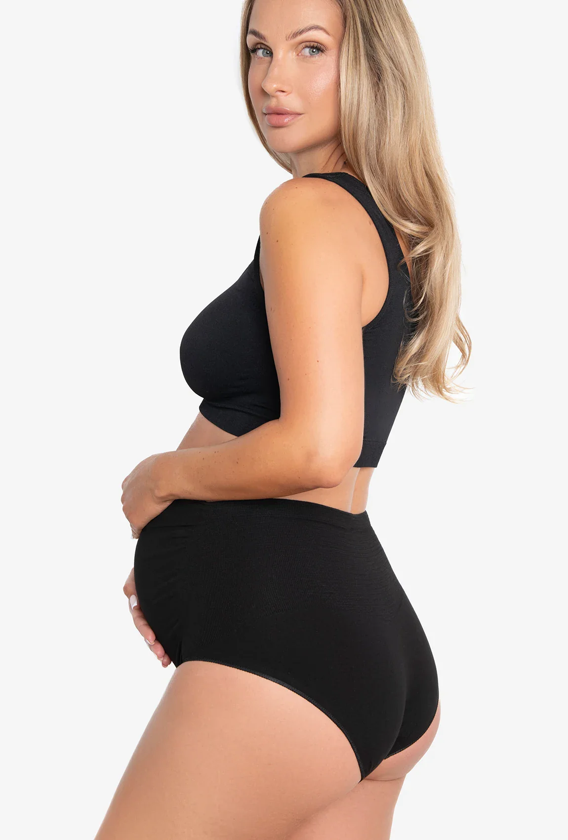Bawełniane majtki ciążowe Mamma - Image 3
