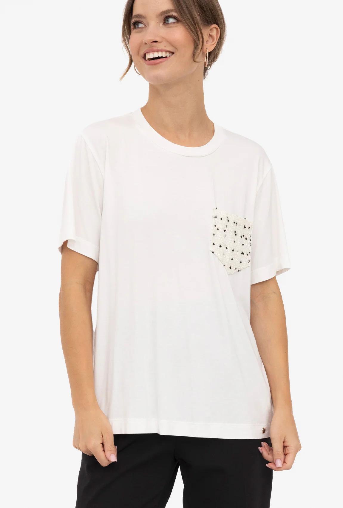 Biały t-shirt Dalmatine - Image 3