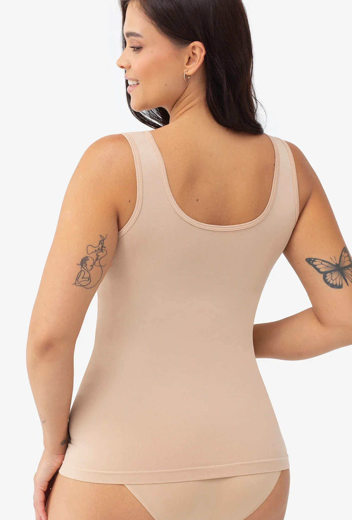 Bluzka bezszwowa z szerokimi ramiączkami Tank Top - Image 5