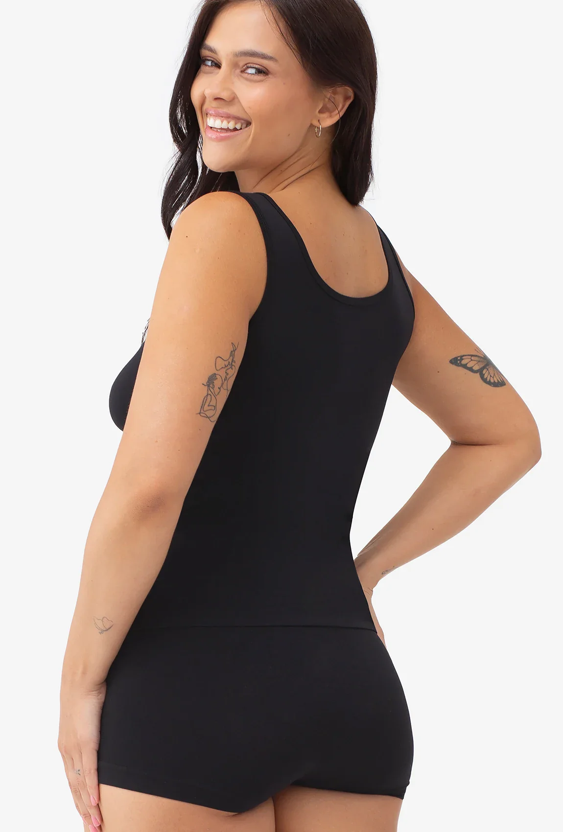 Bluzka bezszwowa z szerokimi ramiączkami Tank Top - Image 5