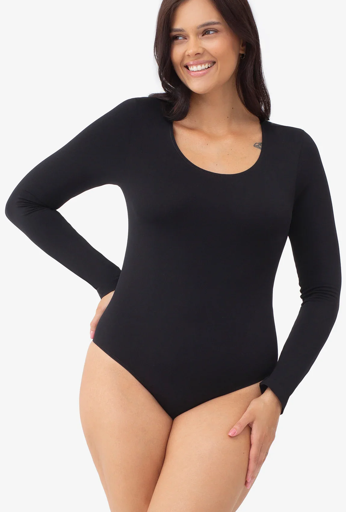 Body bezszwowe z długim rękawem Body L - Image 6