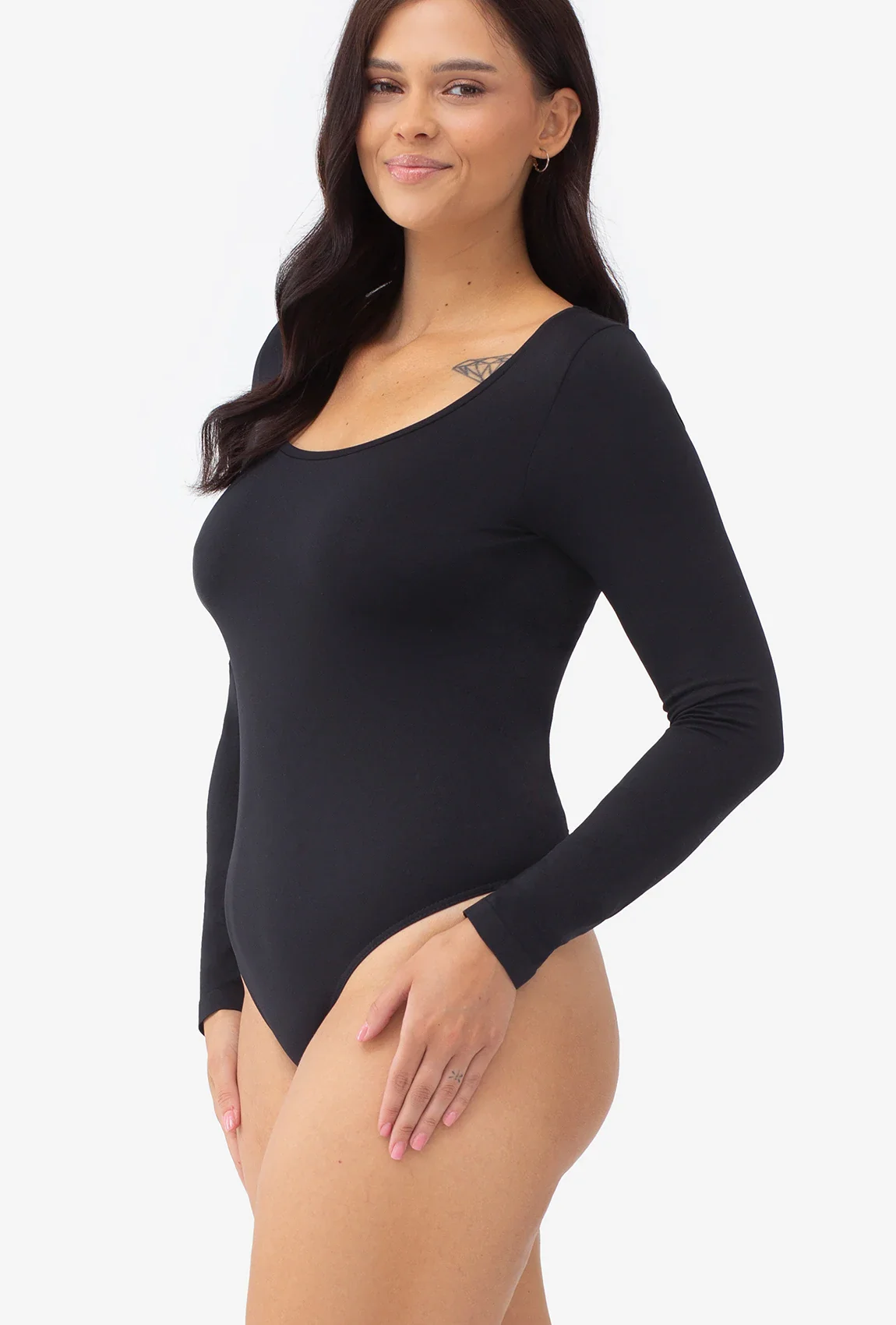 Body bezszwowe z długim rękawem Body Perfect - Image 6