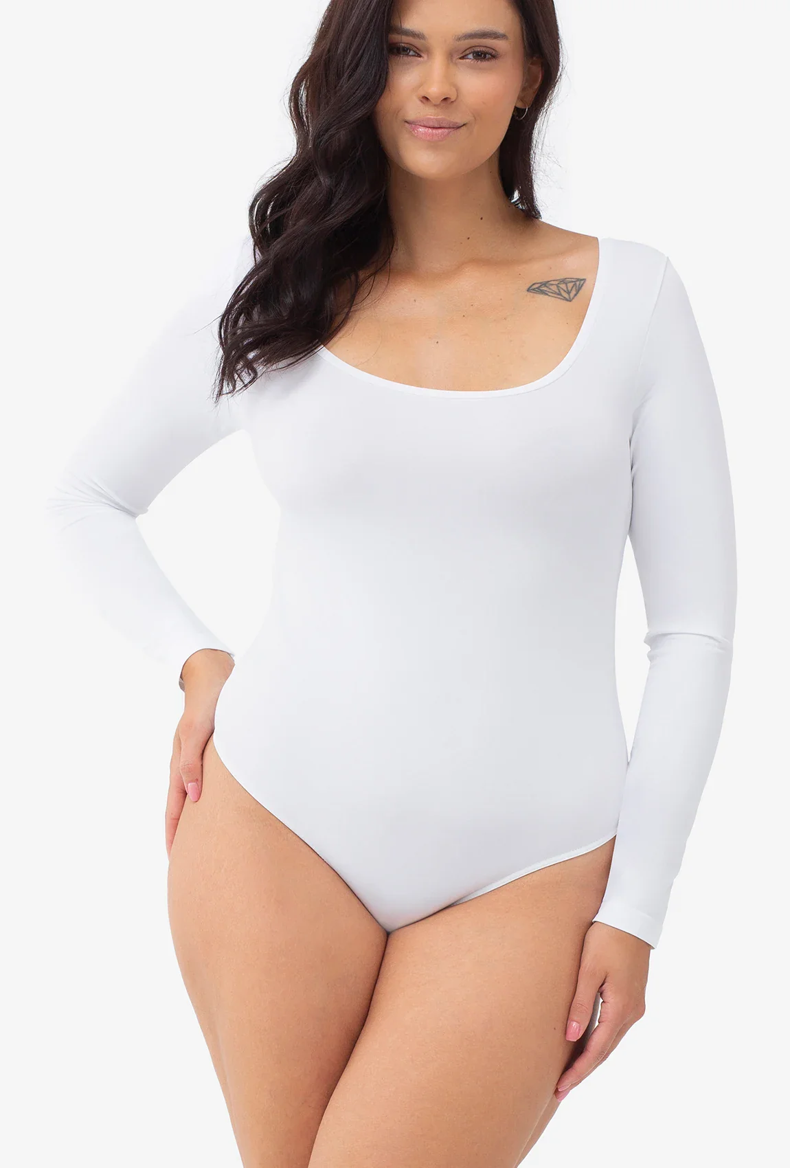 Body bezszwowe z długim rękawem Body Perfect - Image 6