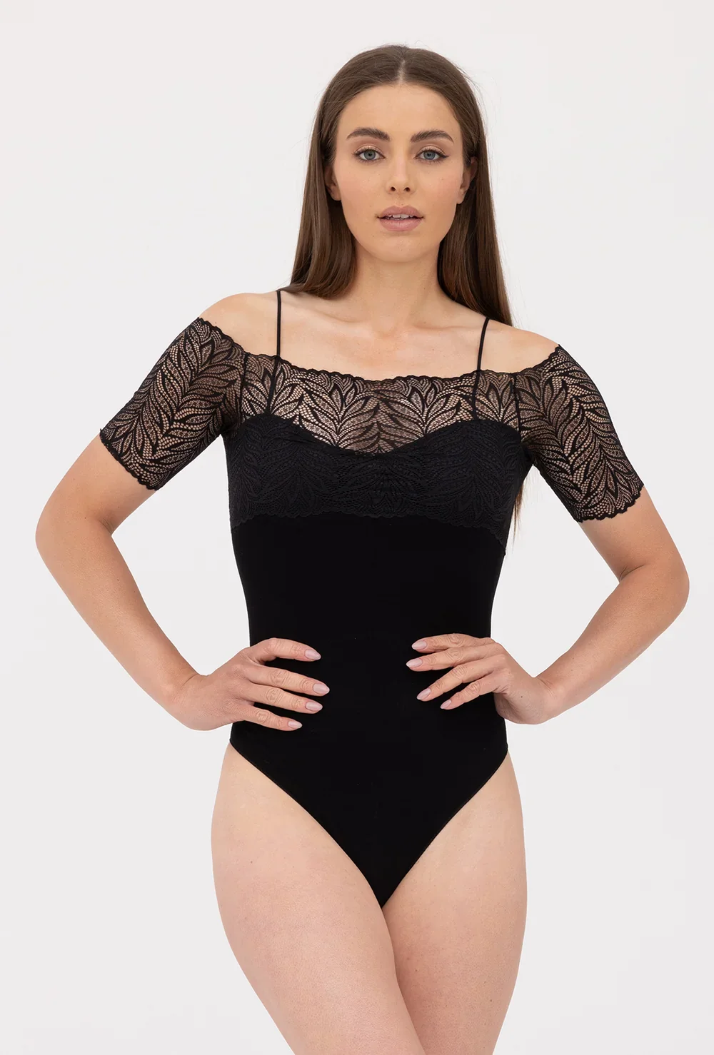 Body z hiszpańskim dekoltem Olivia - Image 4