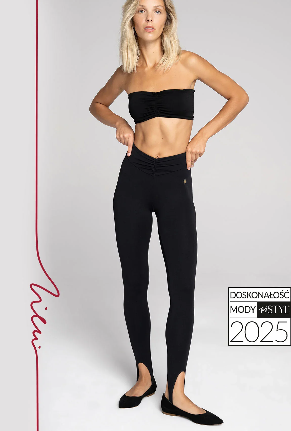 Czarne legginsy Scarab z kolekcji Zień x Gatta