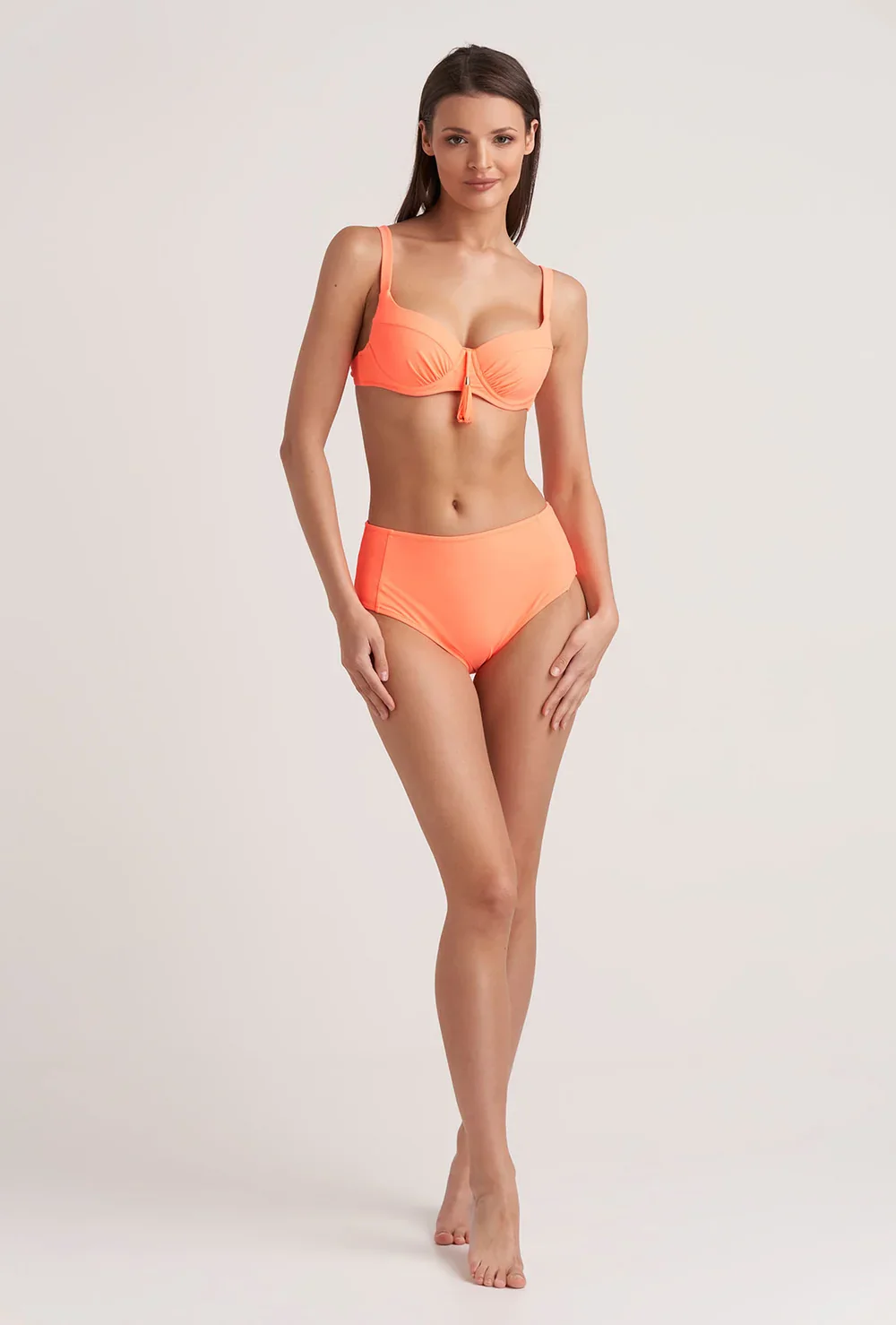 Dół od stroju kąpielowego - bikini z wysokim stanem Himara - Image 3