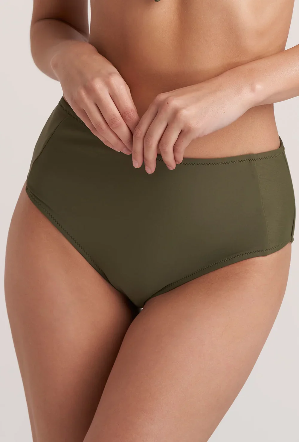 Dół od stroju kąpielowego - bikini z wysokim stanem Himara - Image 4