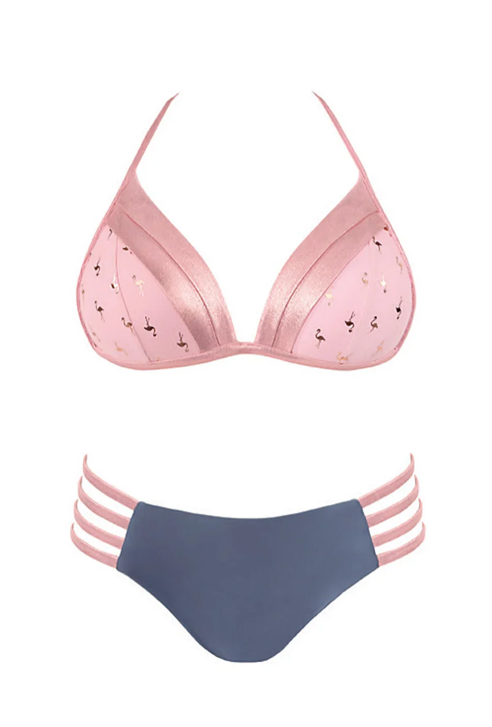 Dwuczęściowy strój kąpielowy Pink Flamingo (S555J20) - Image 2