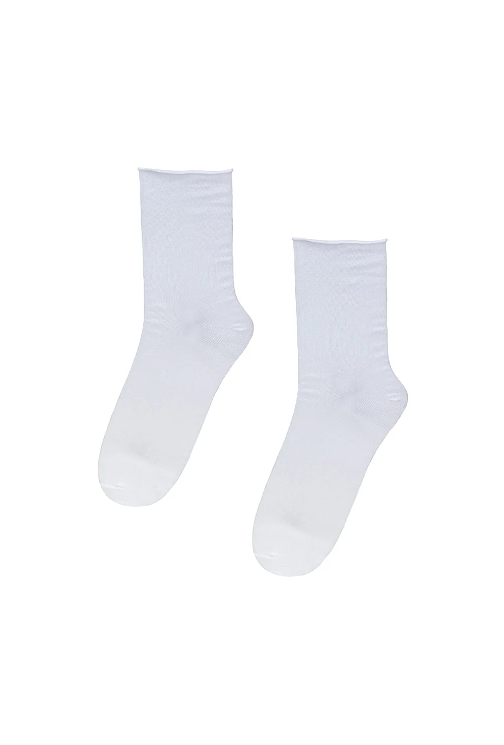 Gładkie skarpetki damskie z cienkiej bawełny Soft Cotton