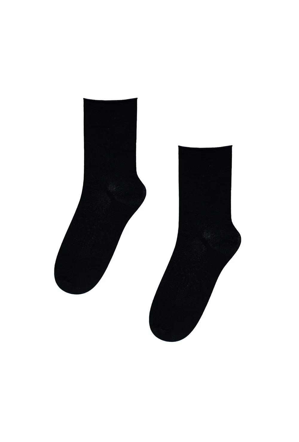 Gładkie skarpetki damskie z cienkiej bawełny Soft Cotton