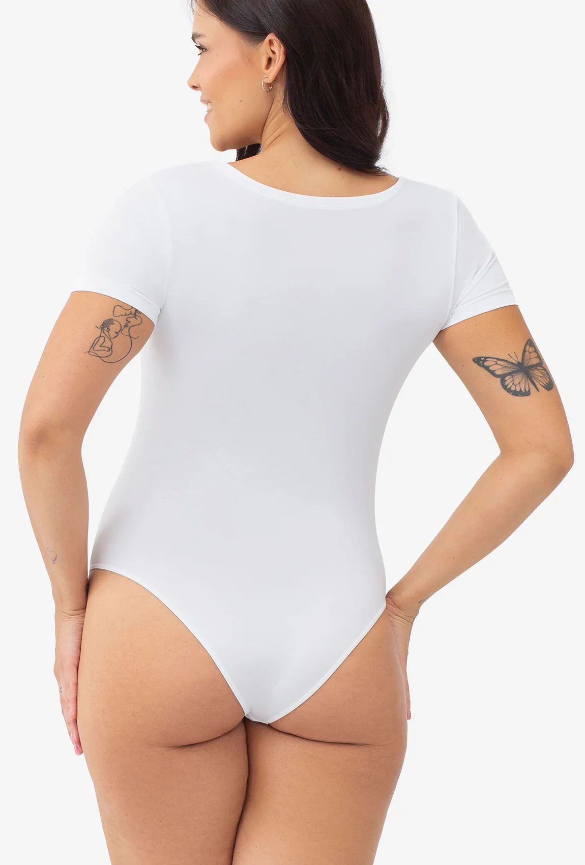 Klasyczne body z krótkim rękawem Body T-shirt - Image 5