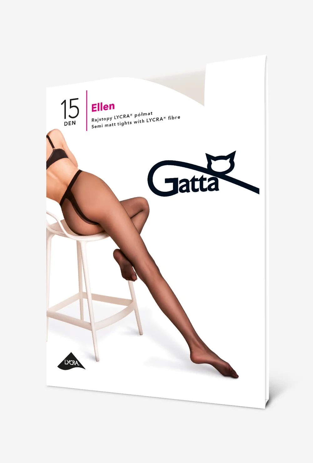 Klasyczne rajstopy damskie Ellen 15 den - Image 7