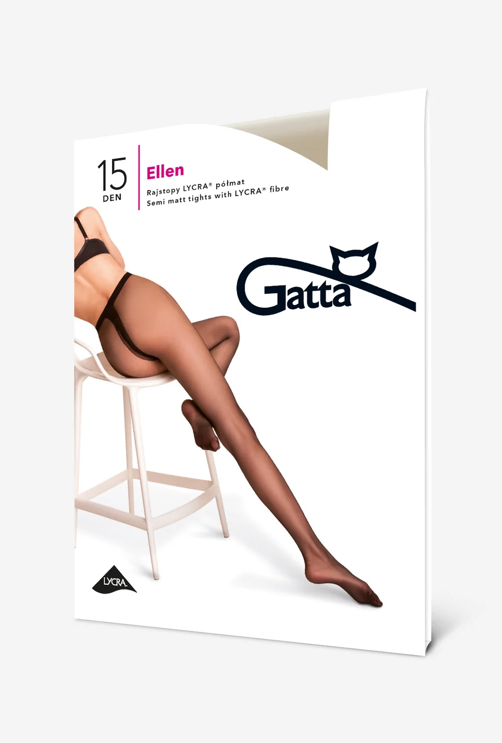 Klasyczne rajstopy damskie Ellen 15 den - Image 7