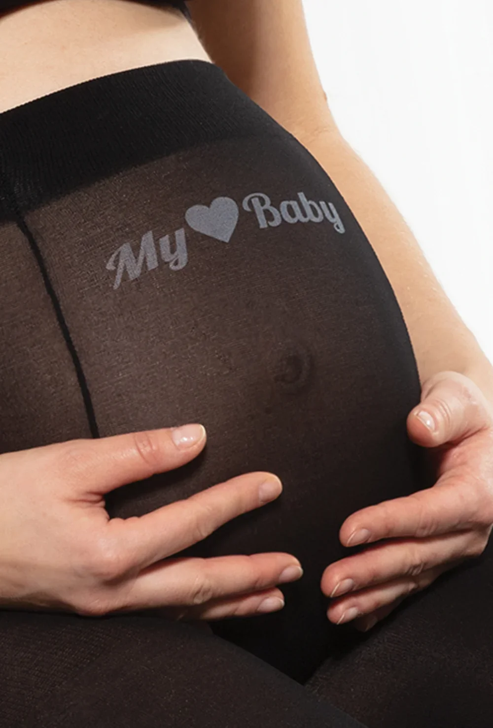 Kryjące rajstopy ciążowe Mamma Sentence - Image 3