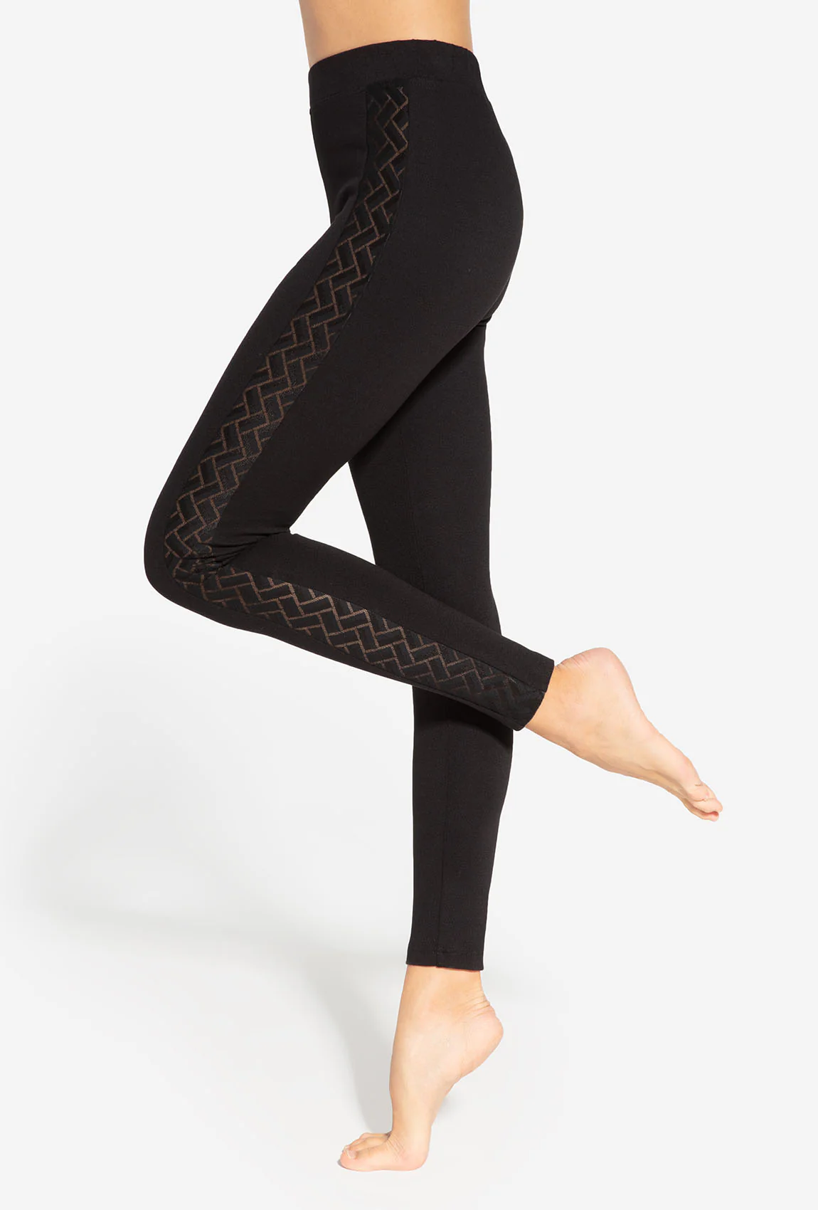 Legginsy z lampasem Abella - Image 4