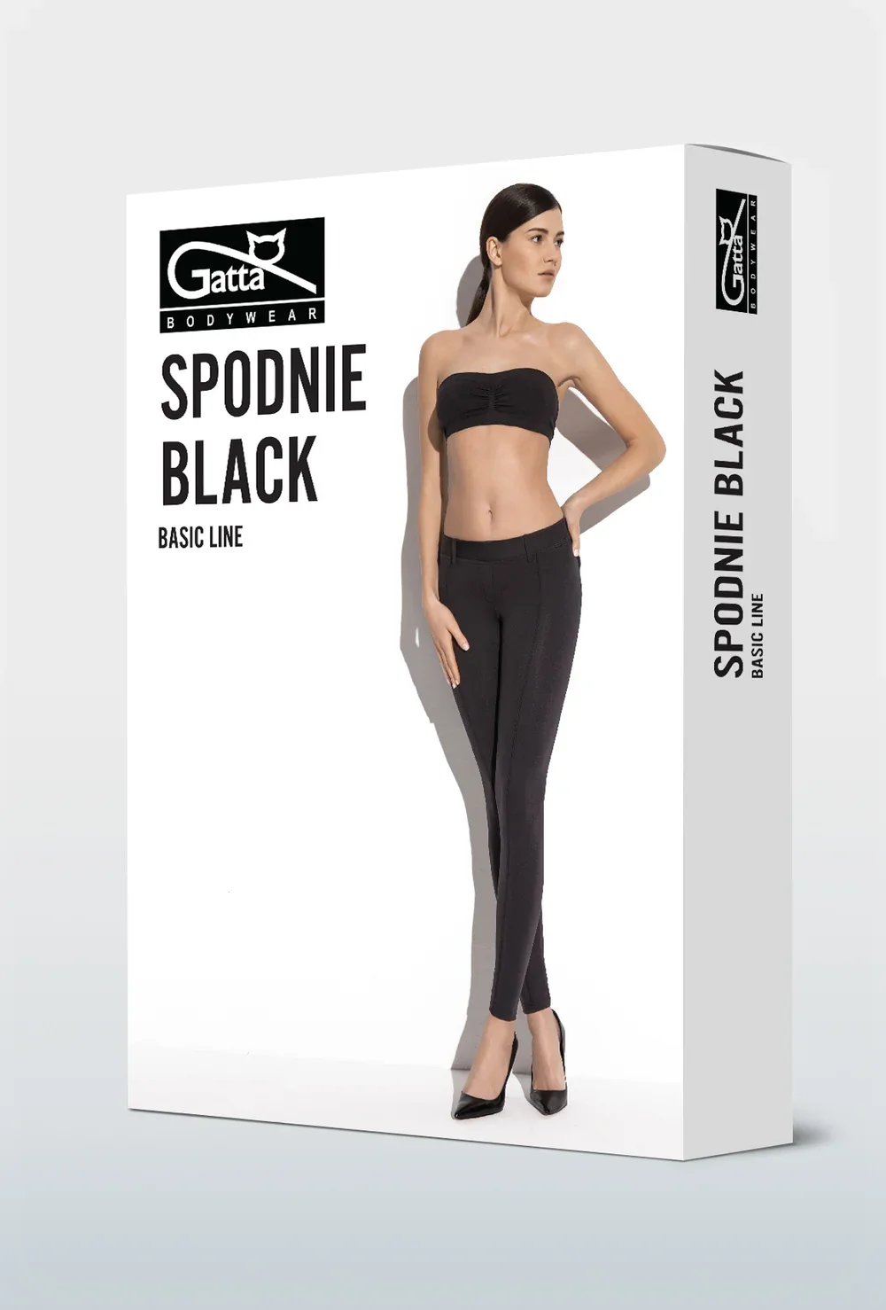 Legginsy z przeszyciem Black - Image 9