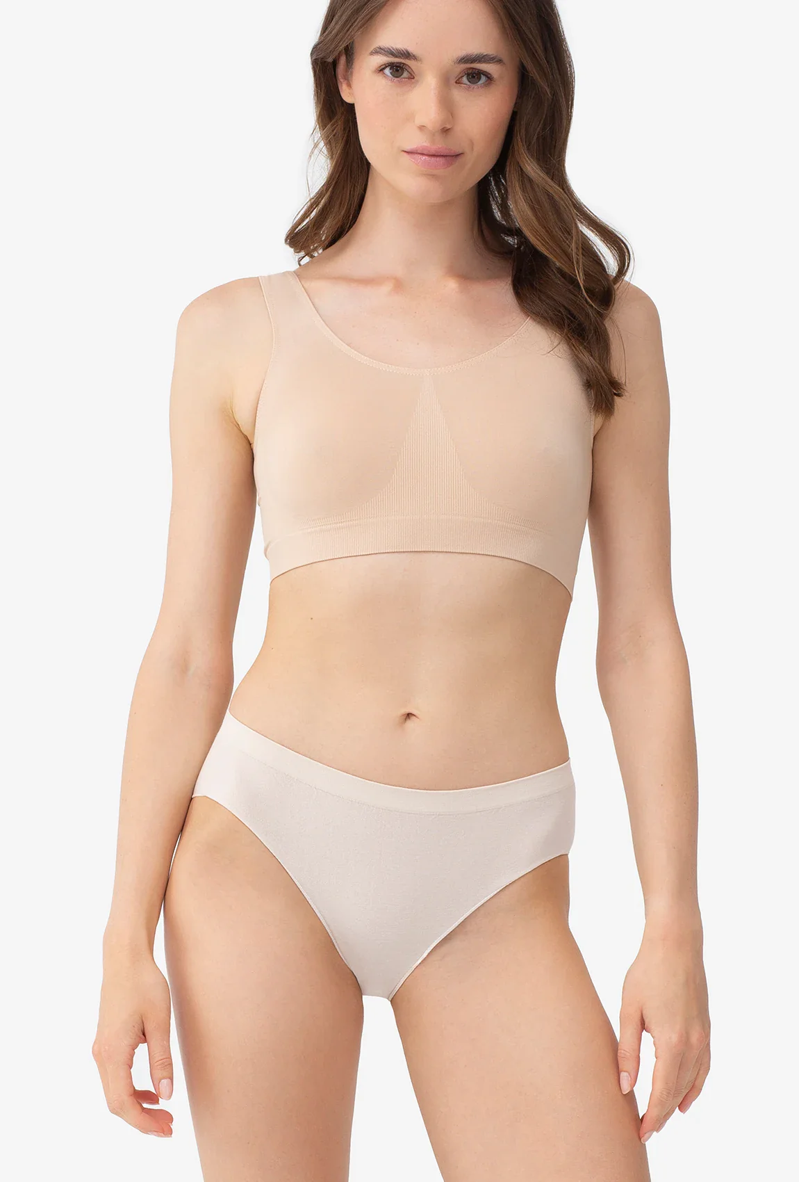 Majtki bawełniane bezszwowe Bikini Cotton - Image 3