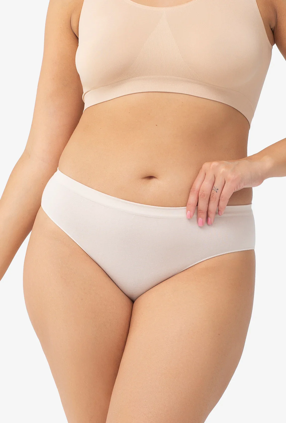 Majtki bawełniane bezszwowe Bikini Cotton - Image 4