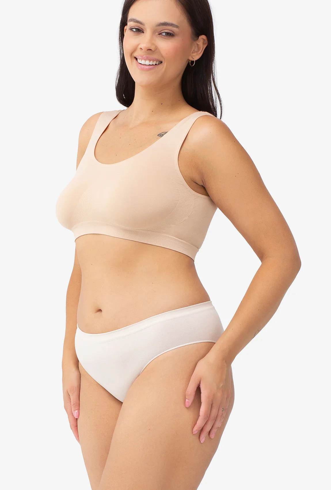 Majtki bawełniane bezszwowe Bikini Cotton - Image 6
