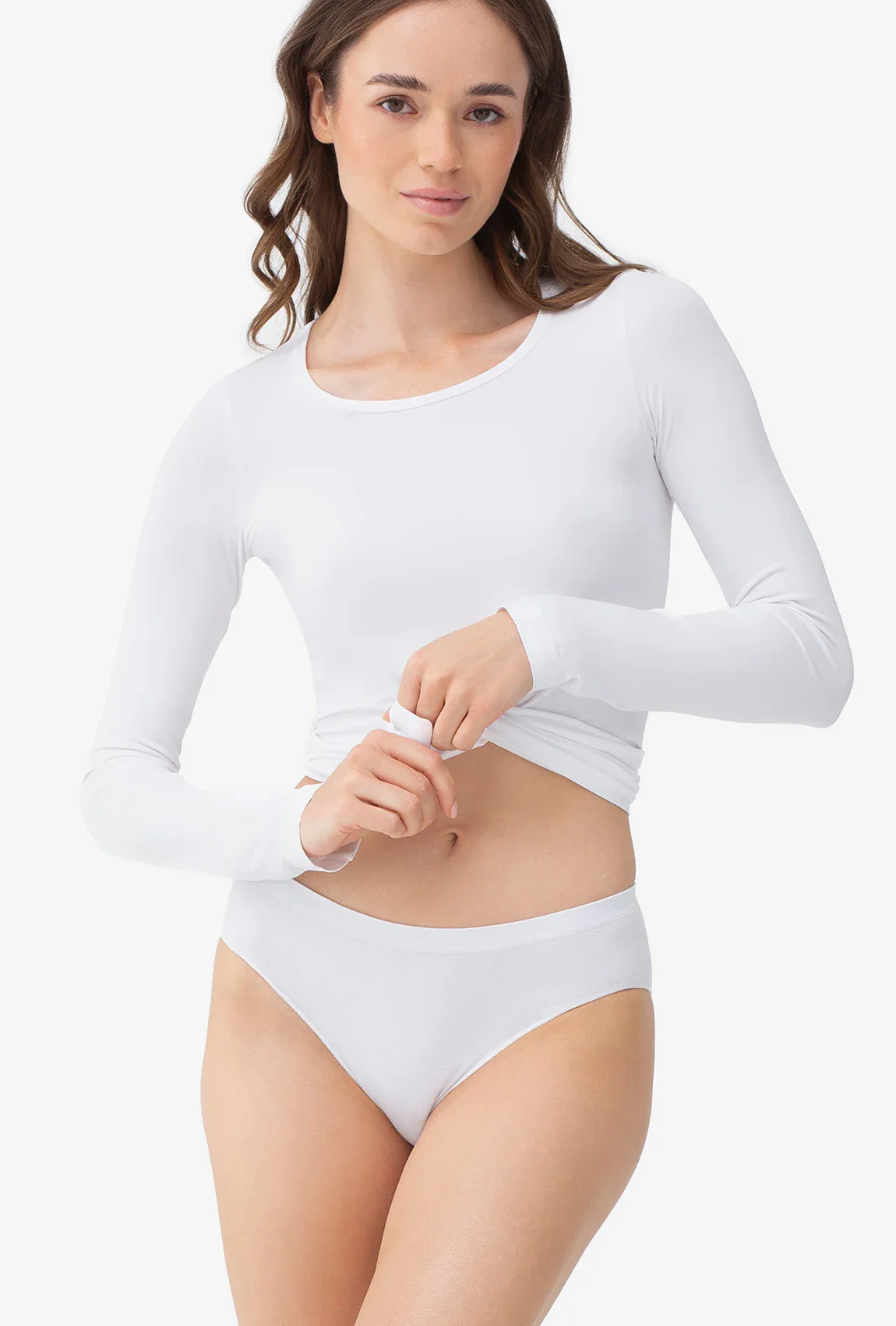 Majtki bawełniane bezszwowe Bikini Cotton - Image 3