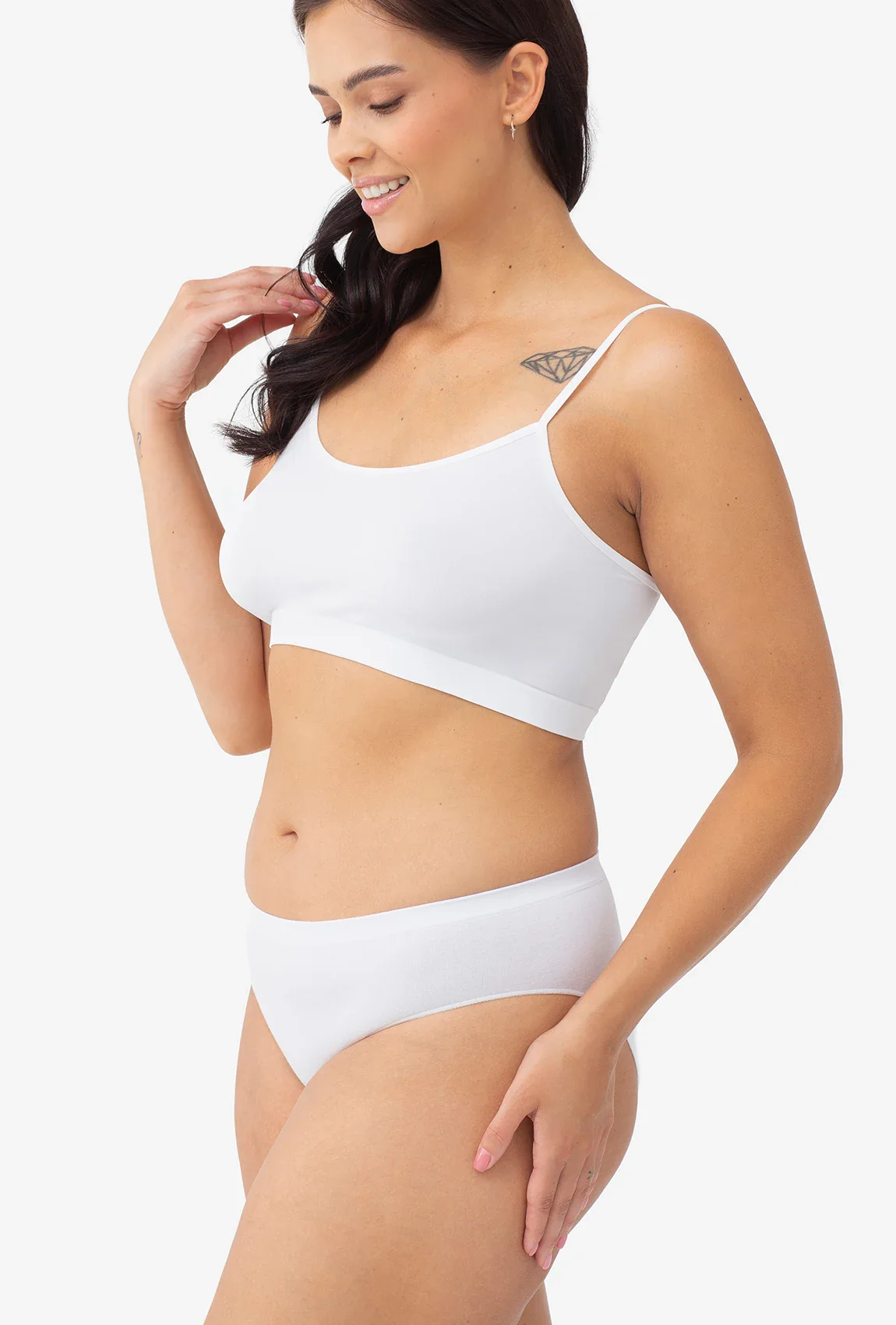 Majtki bawełniane bezszwowe Bikini Cotton - Image 6