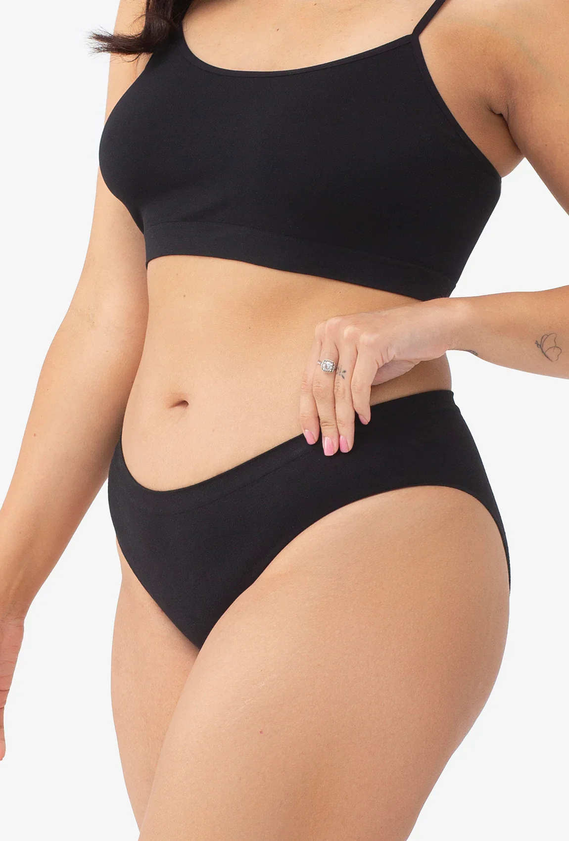 Majtki bawełniane bezszwowe Bikini Cotton - Image 4