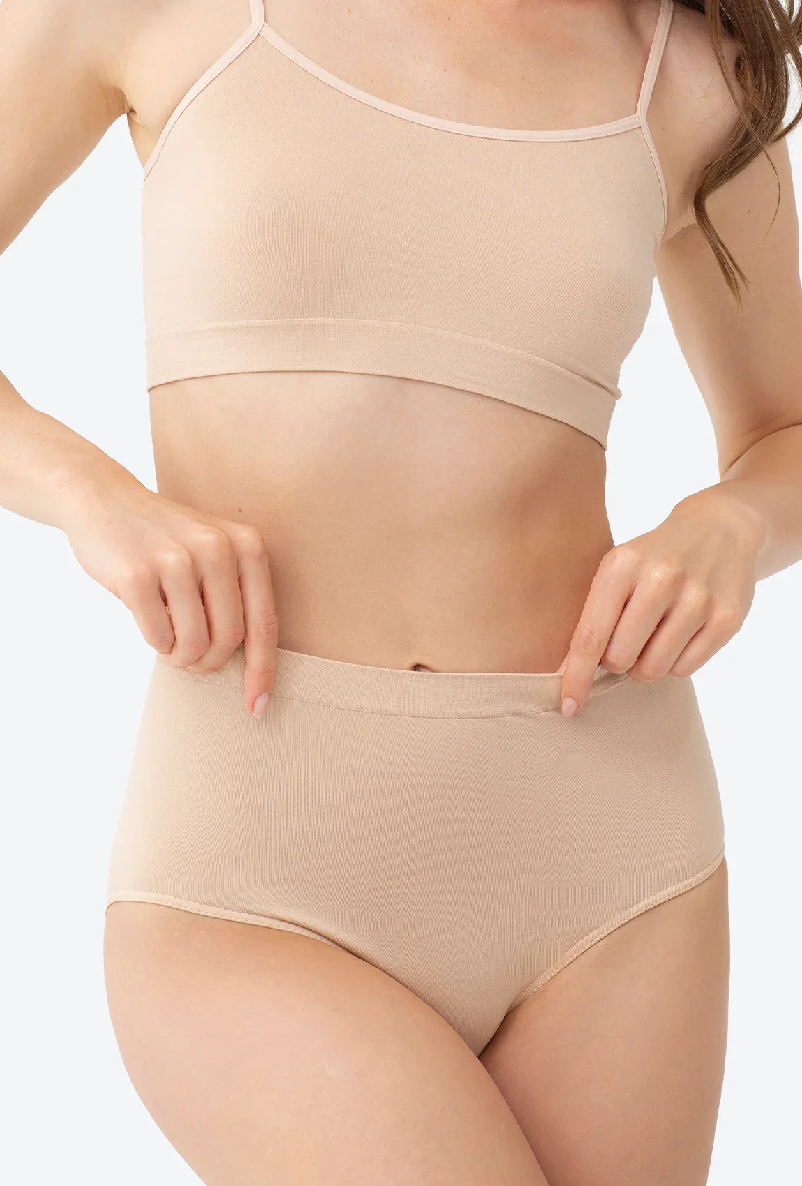 Majtki bezszwowe z wysokim stanem Bikini Thalia Classic