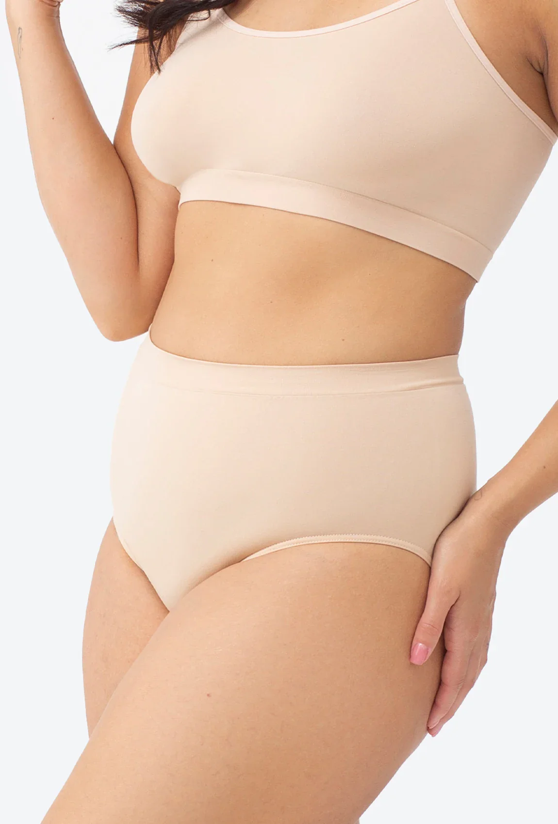 Majtki bezszwowe z wysokim stanem Bikini Thalia Classic - Image 4