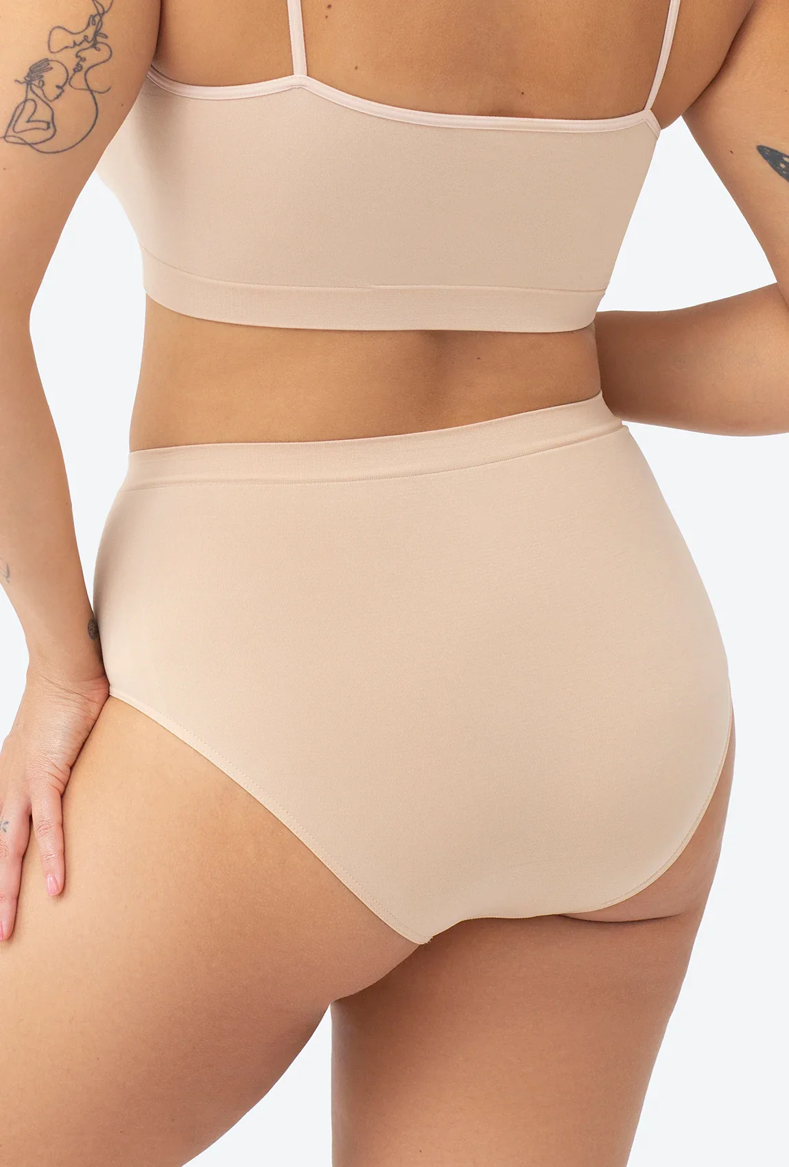 Majtki bezszwowe z wysokim stanem Bikini Thalia Classic - Image 5