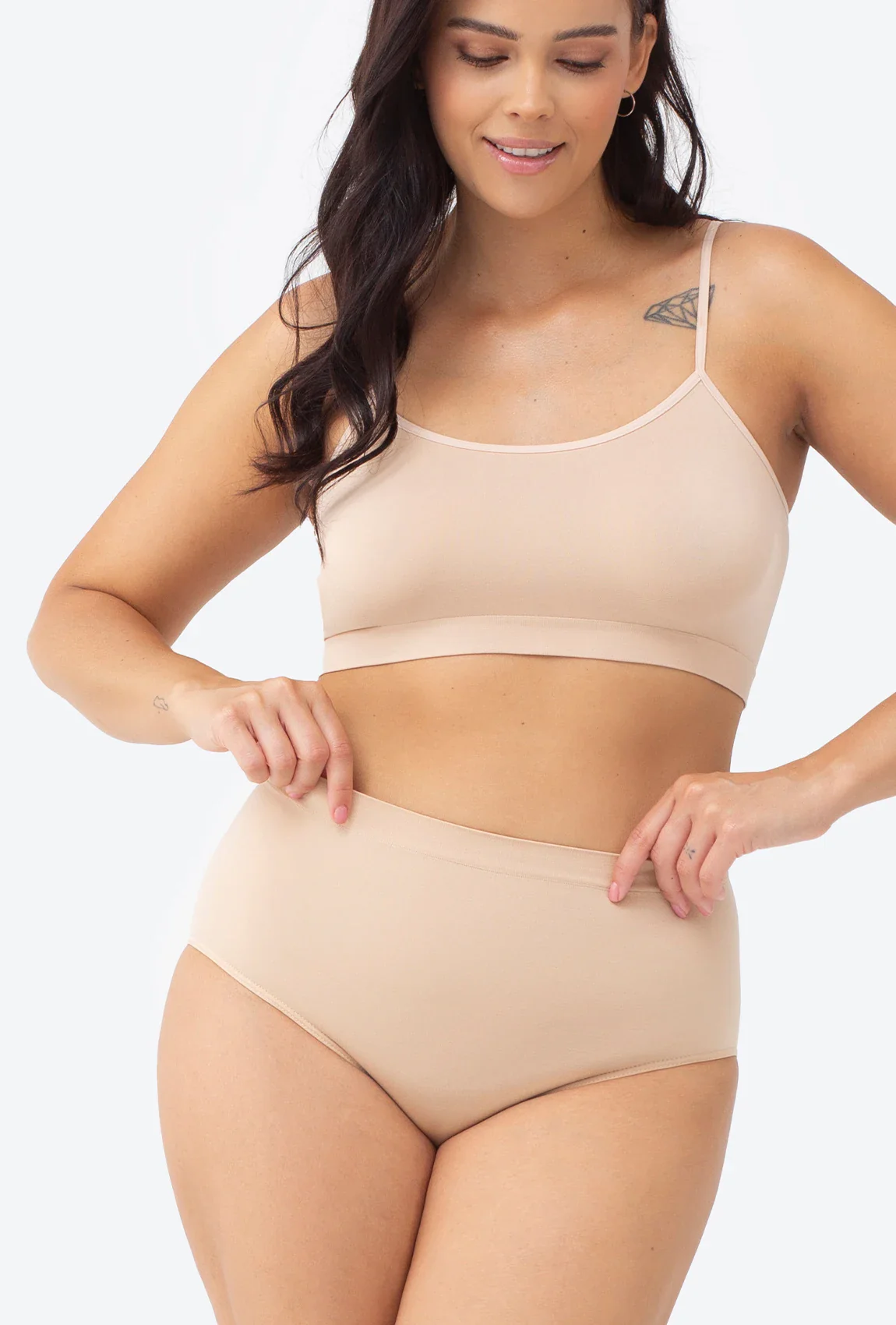 Majtki bezszwowe z wysokim stanem Bikini Thalia Classic - Image 6