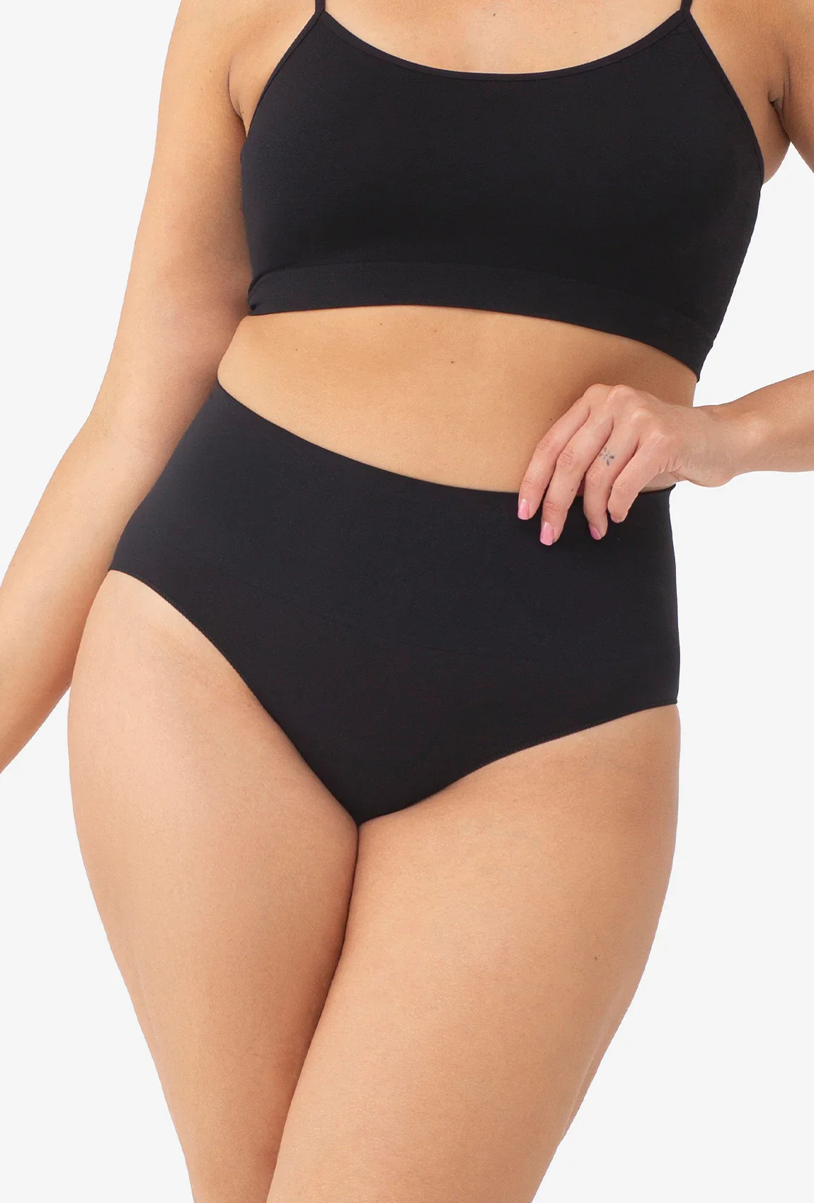 Majtki bezszwowe z wysokim stanem Panty Paola Invisible Skin - Image 4