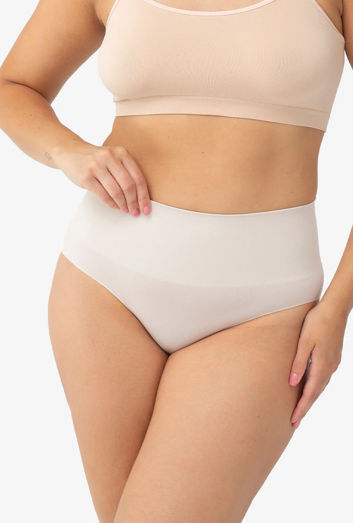 Majtki bezszwowe z wysokim stanem Panty Paola Invisible Skin - Image 4