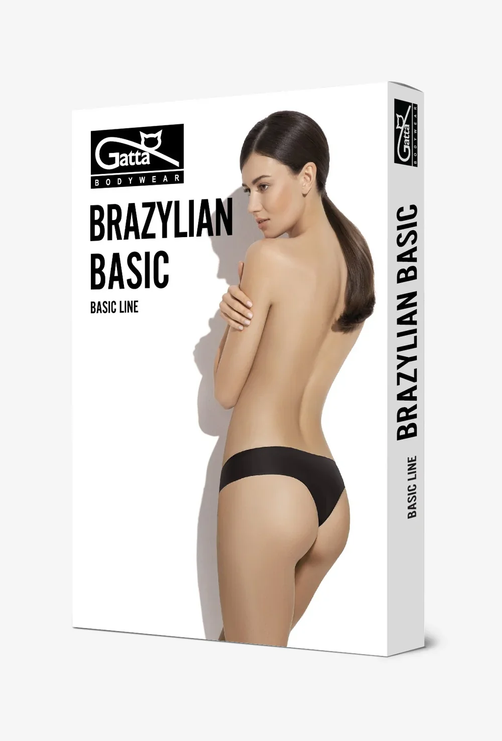 Majtki brazyliany bezszwowe Brazylian Basic - Image 7