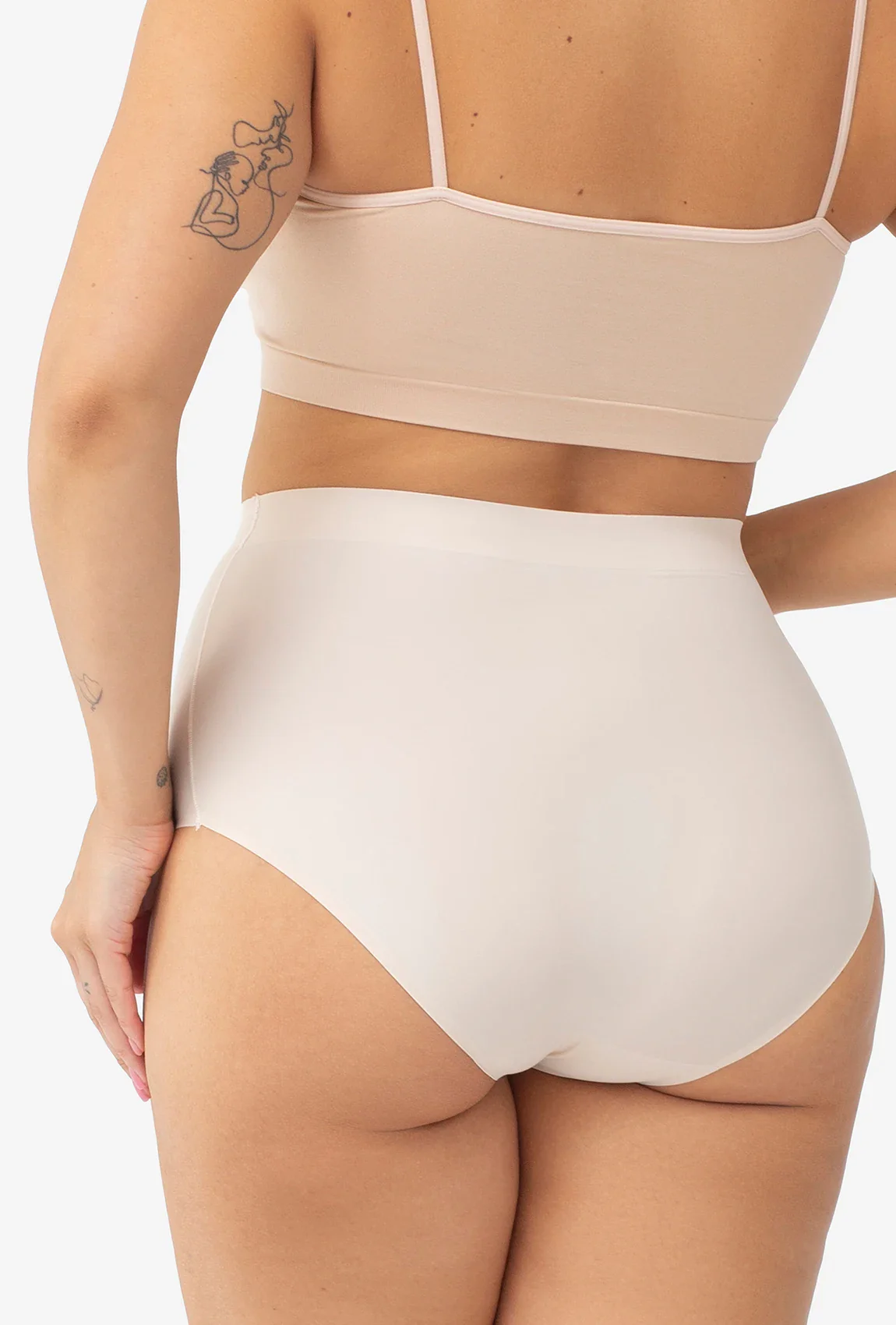 Majtki cięte laserowo z wysokim stanem Bikini Thalia Softi - Image 5
