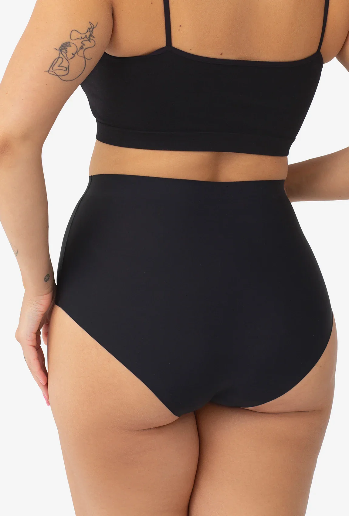 Majtki cięte laserowo z wysokim stanem Bikini Thalia Softi - Image 5