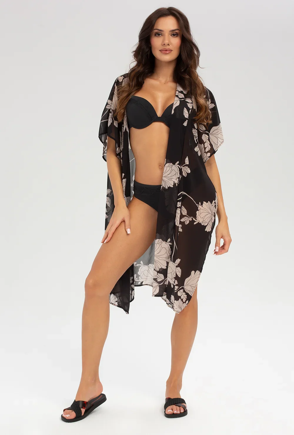 Pareo w kwiaty Flower - Image 3