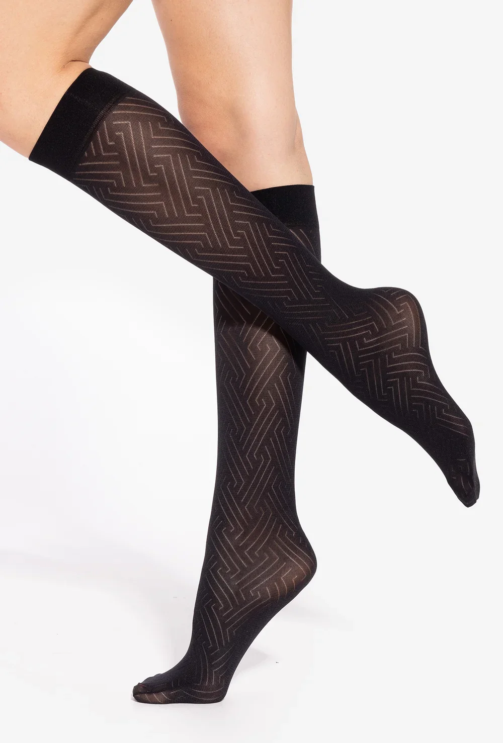 Podkolanówki wzorzyste Knee Socks wz. 01 - Image 5
