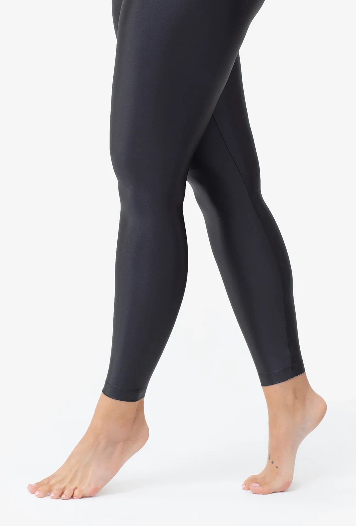 Połyskujące legginsy Carvico - Image 5