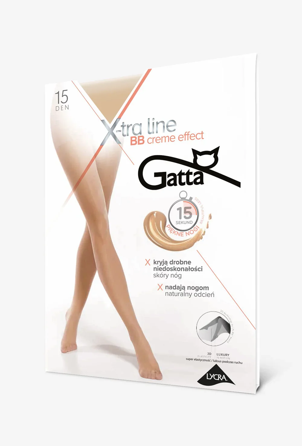 Rajstopy damskie wyrównujące koloryt BB Creme Effect 15 den - Image 7