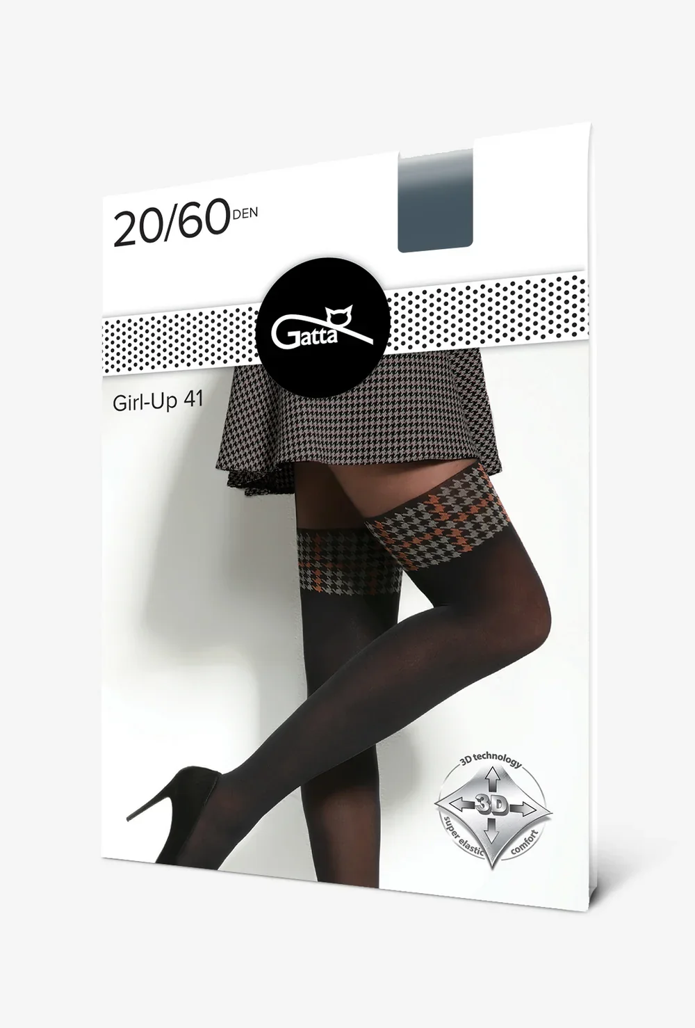 Rajstopy imitujące pończochy Girl-up  wz. 41 - Image 6