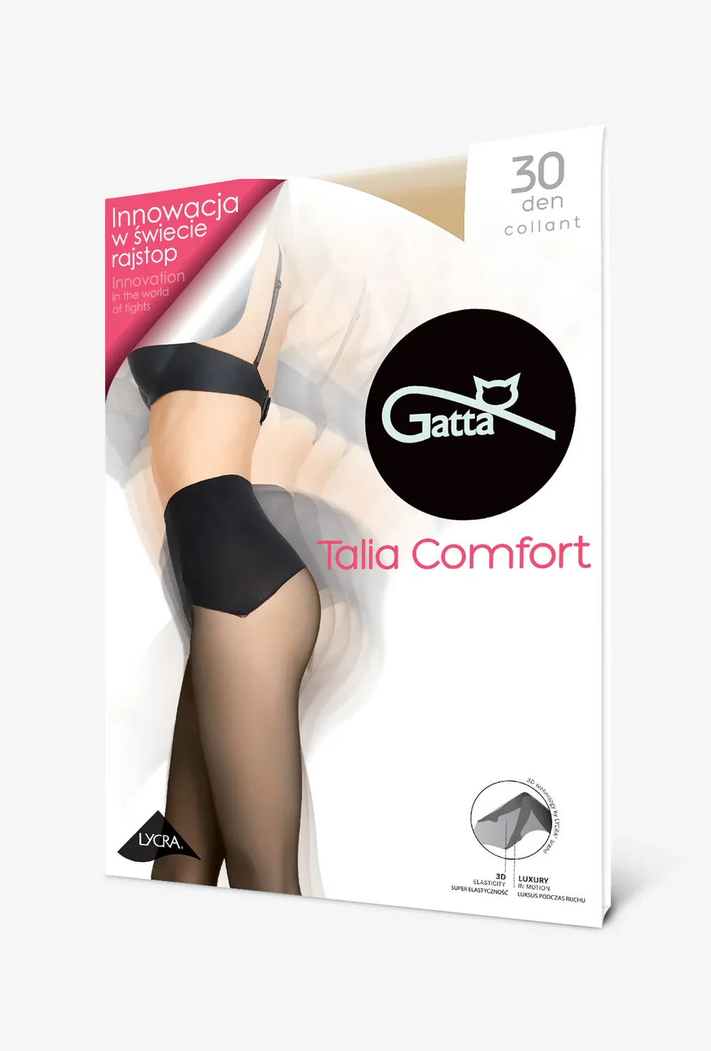 Rajstopy ze ściągaczem seamlesowym Talia Comfort 30 den - Image 8