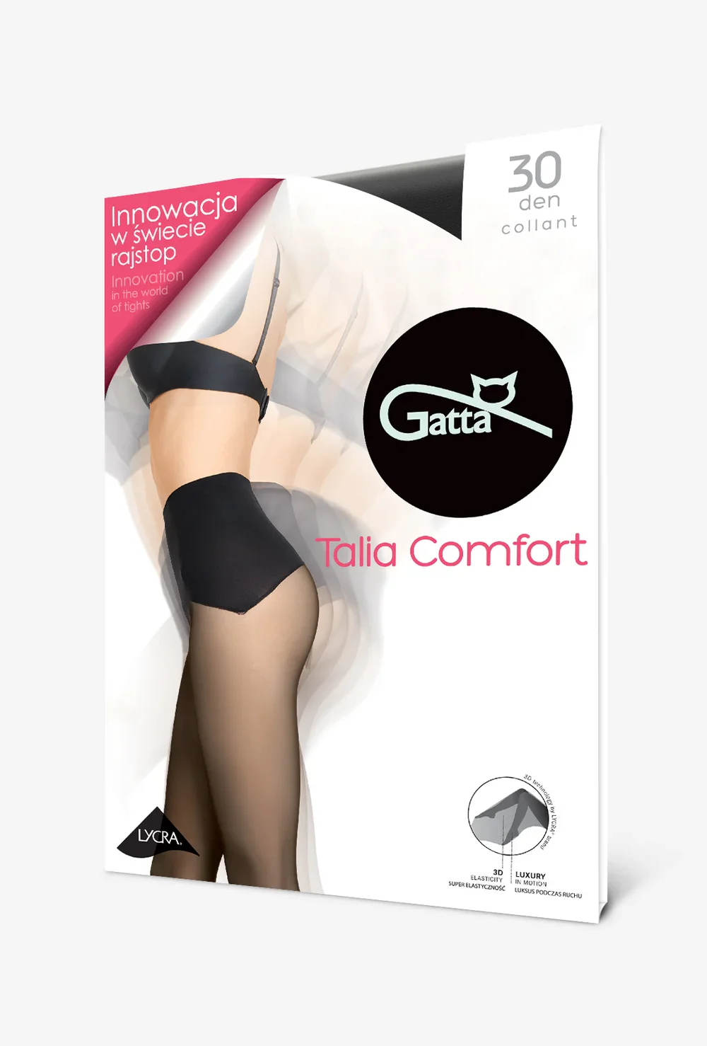 Rajstopy ze ściągaczem seamlesowym Talia Comfort 30 den - Image 8