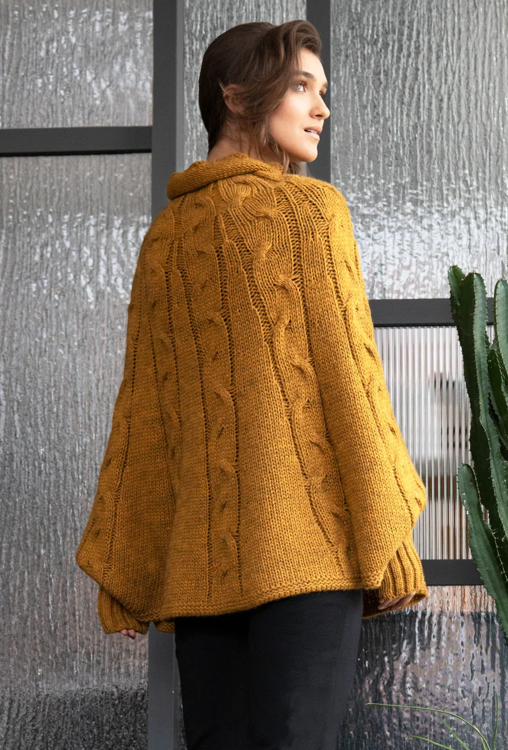 Sweter ponczo Sevilla - Image 2