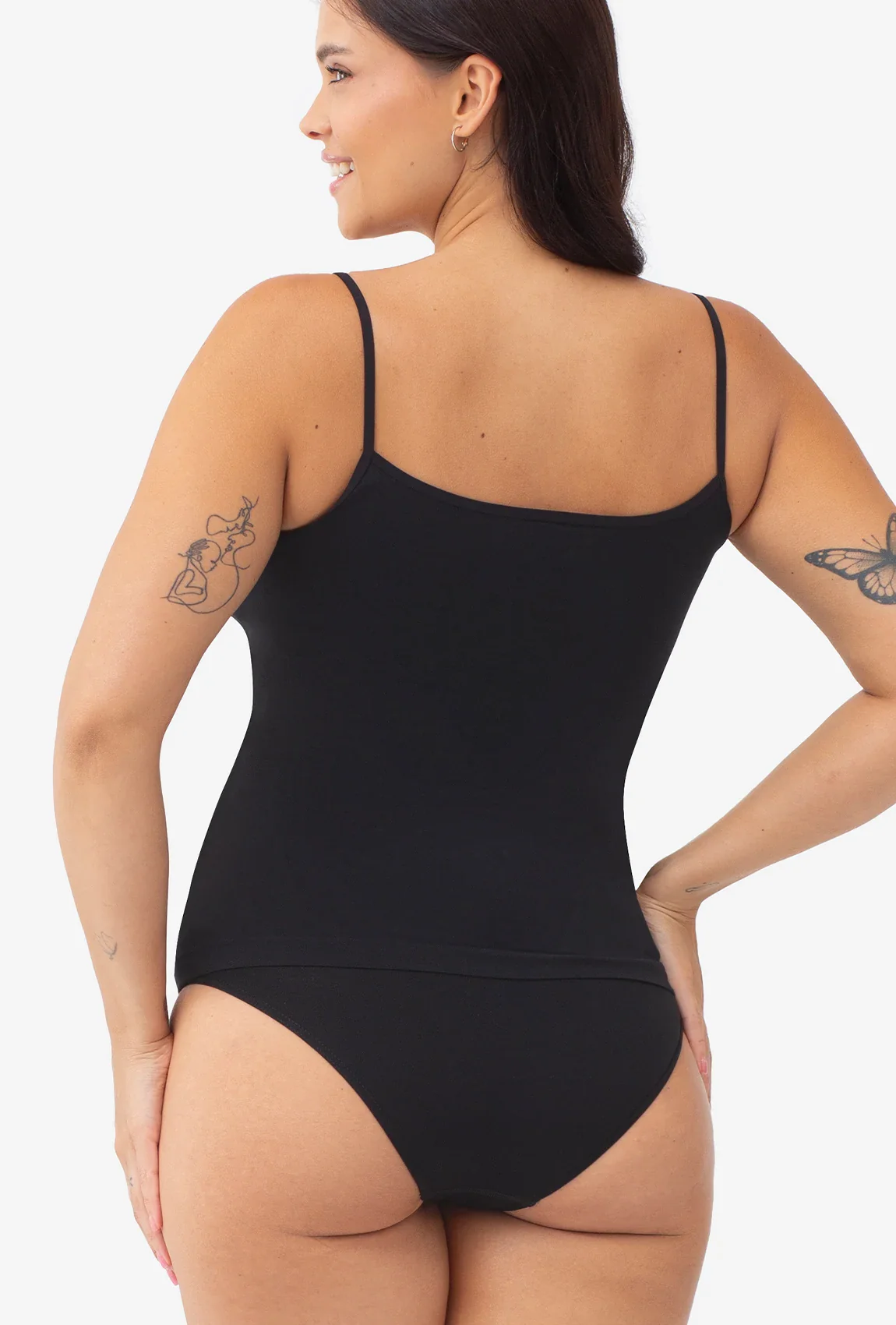 Top bezszwowy na cienkich ramiączkach Camisole - Image 5