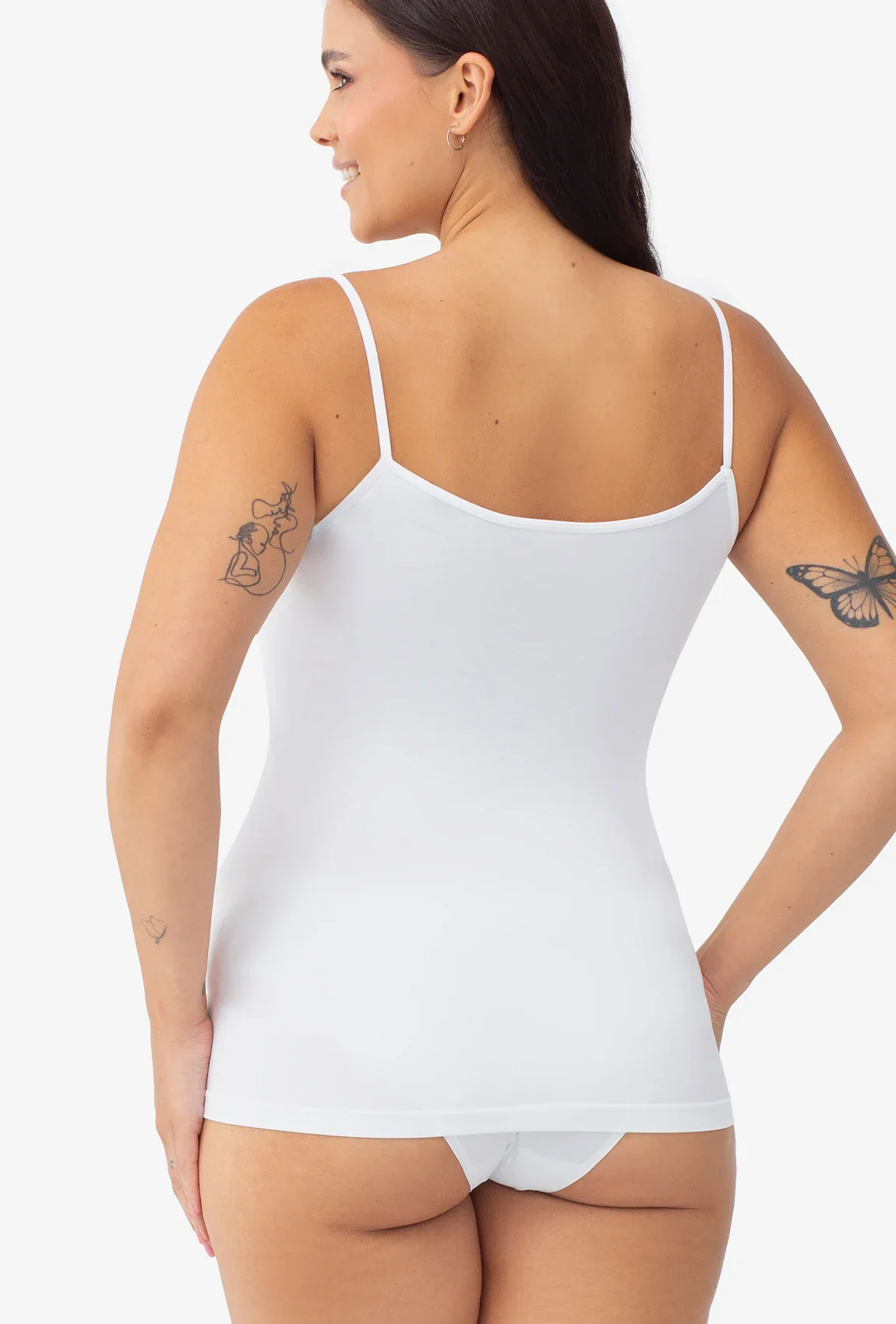 Top bezszwowy na cienkich ramiączkach Camisole - Image 5